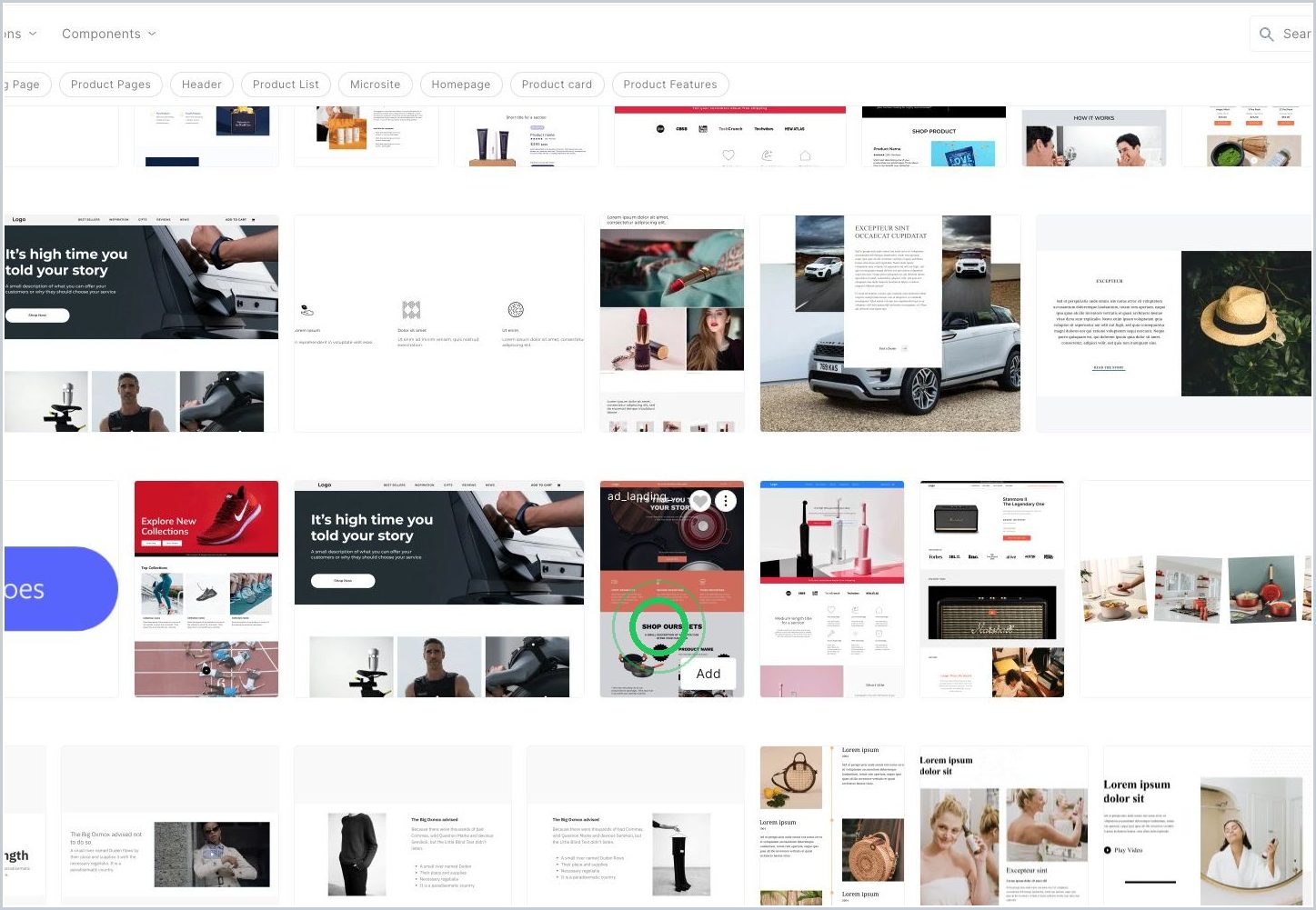 How can you favorite a template in the Template Gallery — step 4