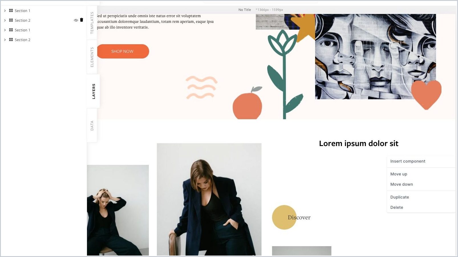 How do I delete a single section from a section slider — step 4