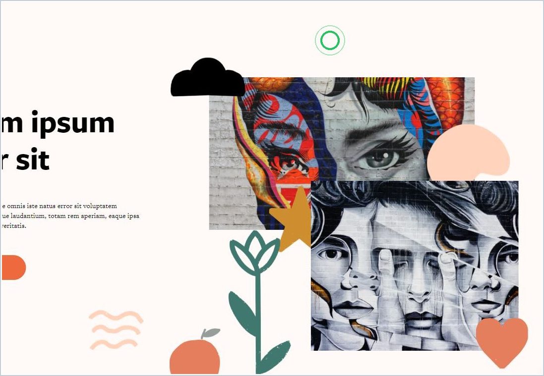 How to add an Image as a Section Background — step 1