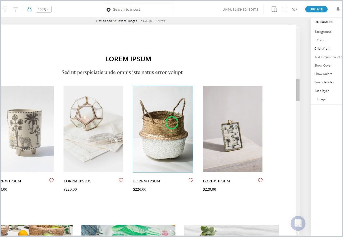 How to add Alt Text to Images — step 1