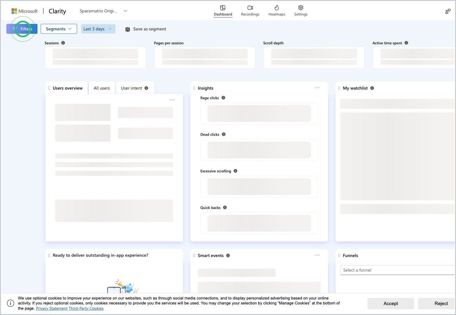 How do I view Maker content in Microsoft Clarity? — step 8