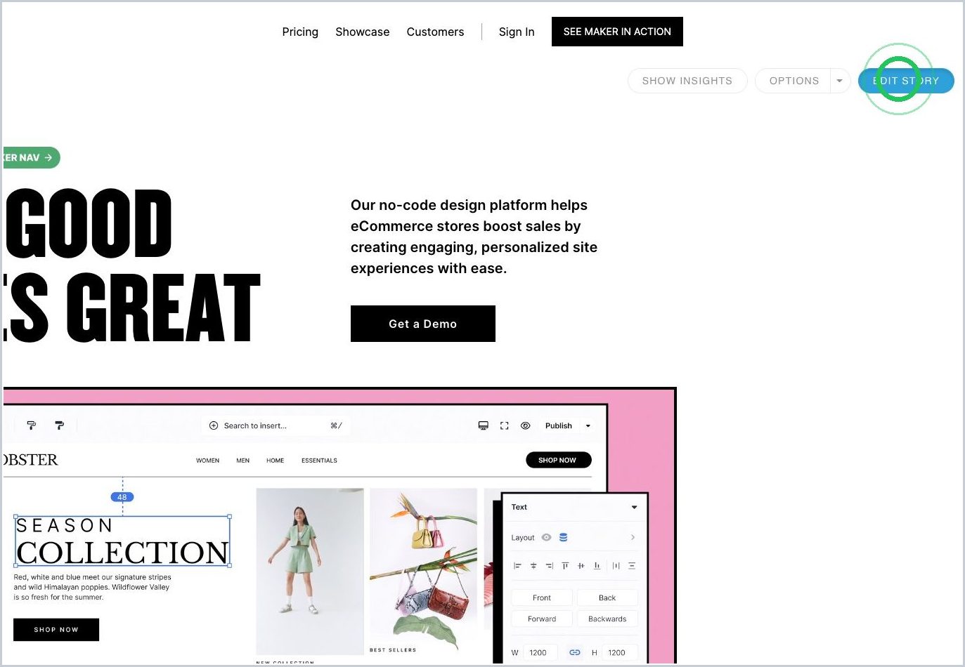 How do I make changes to a live page? — step 2