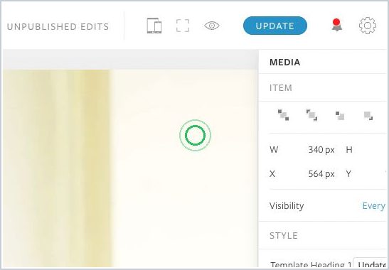 How do I make changes to a live page? — step 4