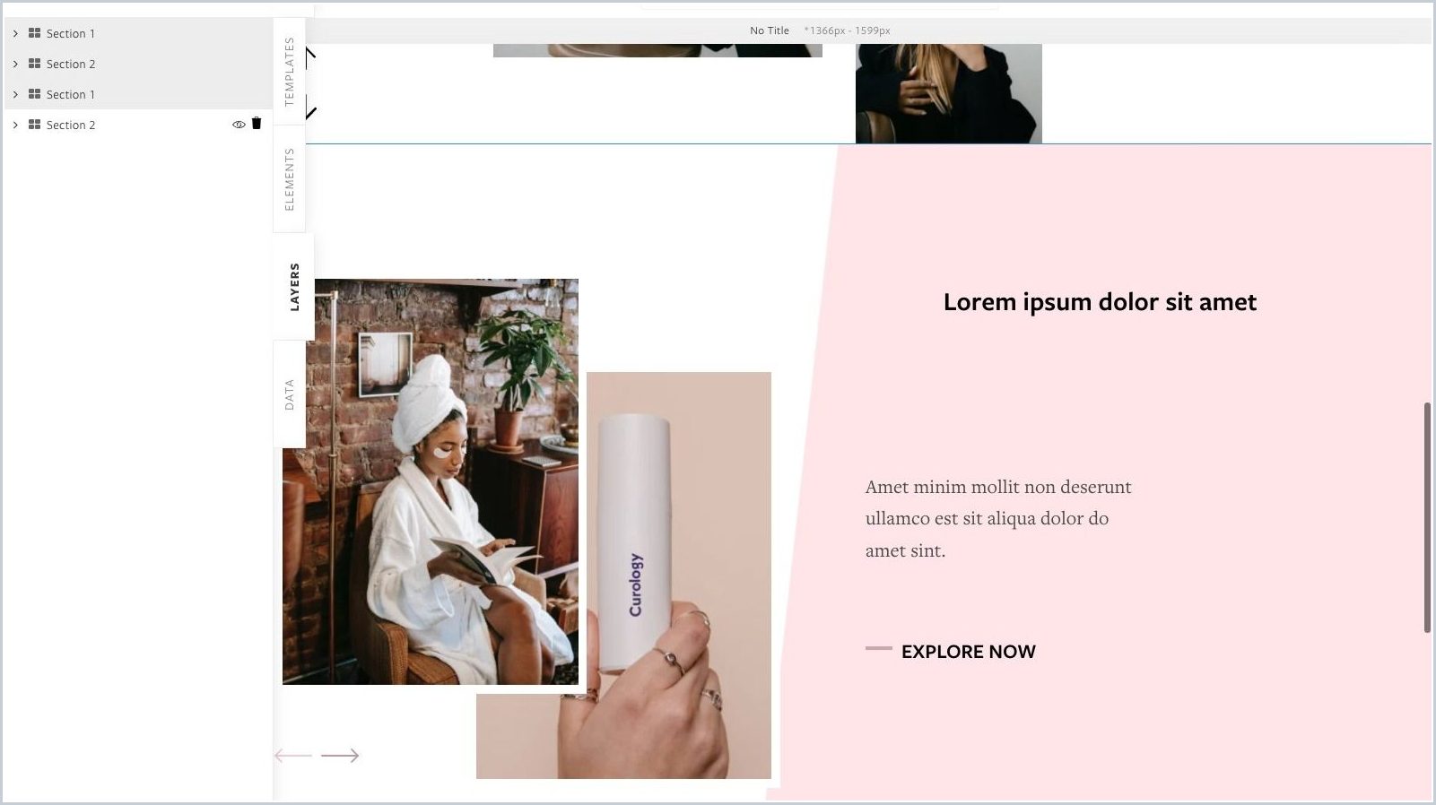How do I delete a single section from a section slider — step 8