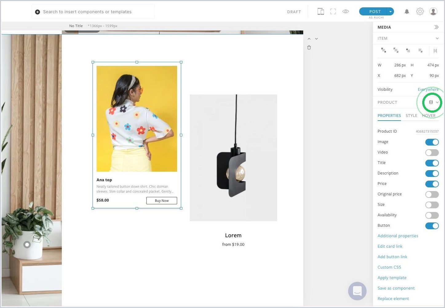 How do I turn on live data sync for products — step 3