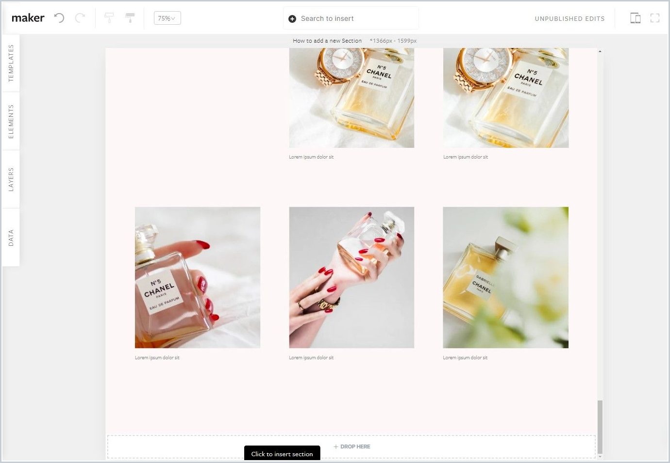 How to add a new Section — step 2